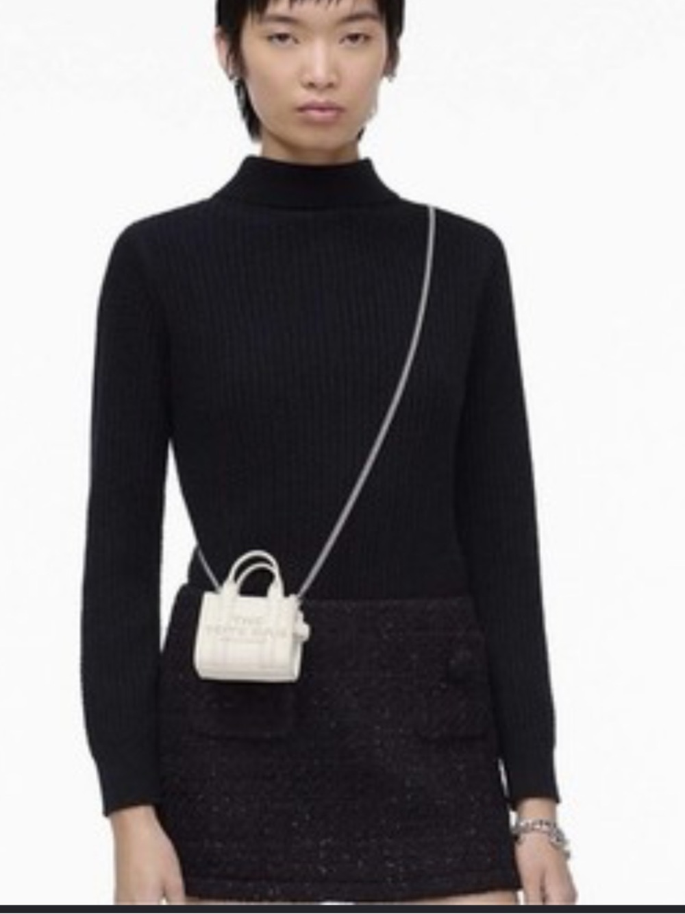 Marc Jacobs Nano Tote Crossbody in Cotton